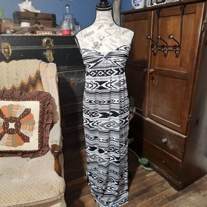 Ladies Strapless Maxi Sundress